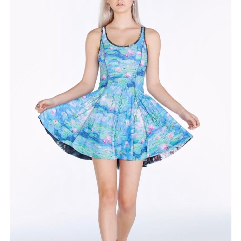 NEW BM Take My Monet VS Pink Water Lilies Dress